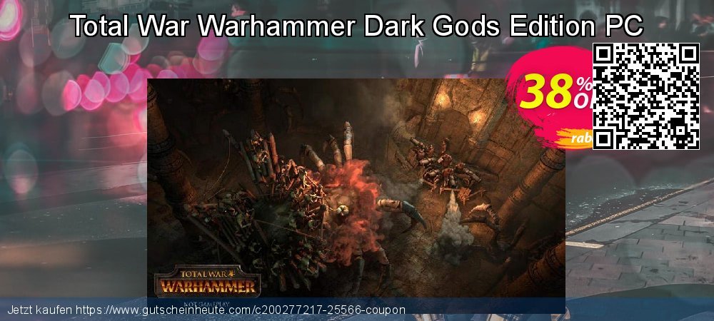 Total War Warhammer Dark Gods Edition PC umwerfende Förderung Bildschirmfoto