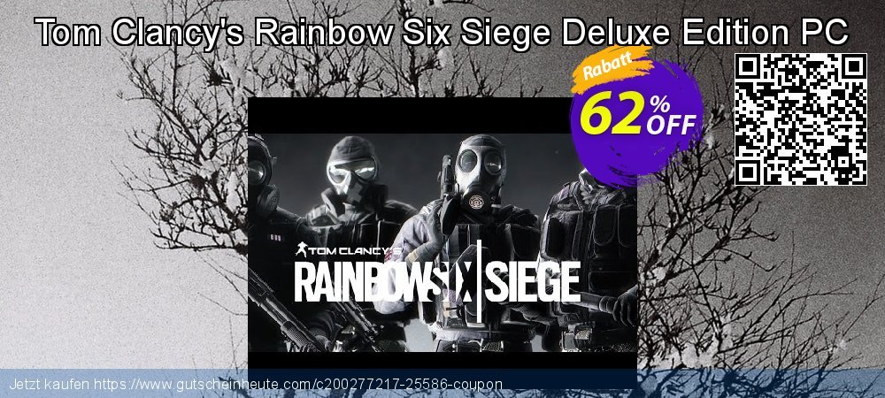 Tom Clancy's Rainbow Six Siege Deluxe Edition PC wunderschön Rabatt Bildschirmfoto