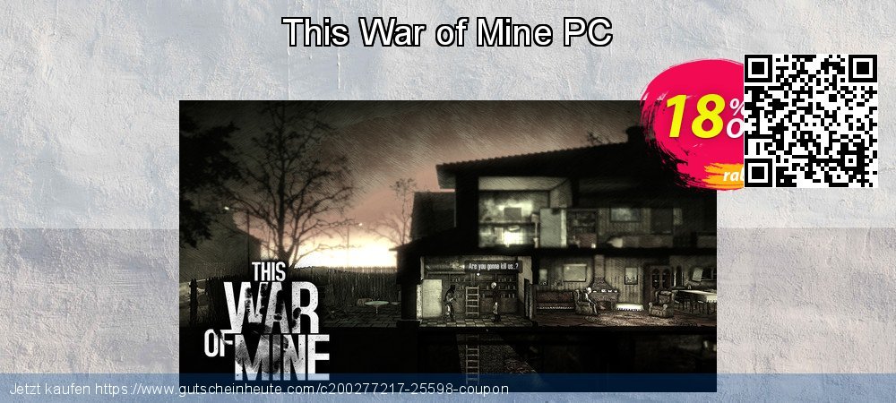 This War of Mine PC umwerfenden Preisreduzierung Bildschirmfoto