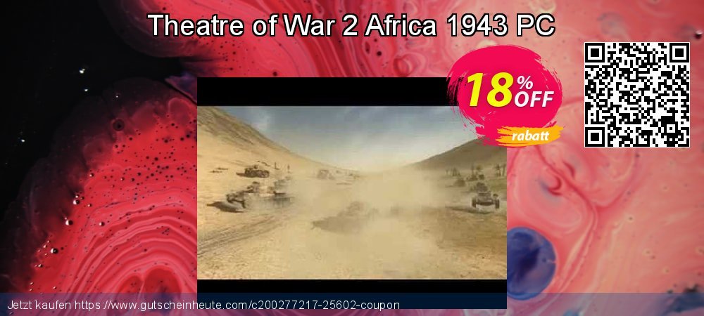 Theatre of War 2 Africa 1943 PC spitze Sale Aktionen Bildschirmfoto