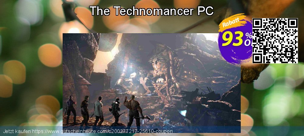 The Technomancer PC erstaunlich Ermäßigung Bildschirmfoto