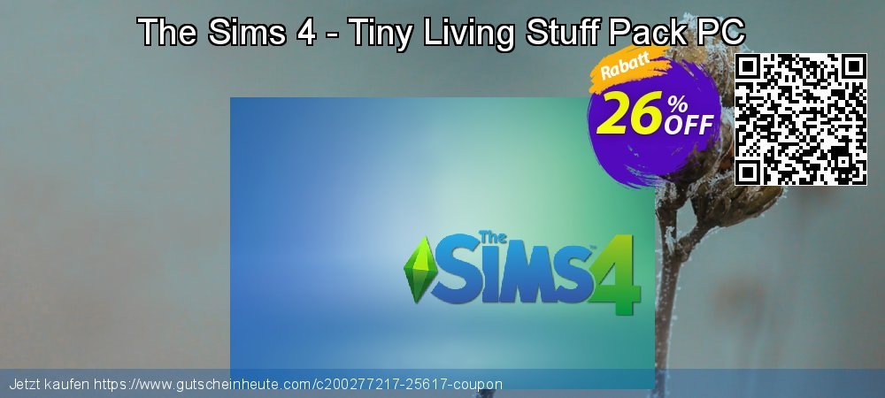 The Sims 4 - Tiny Living Stuff Pack PC wunderschön Förderung Bildschirmfoto