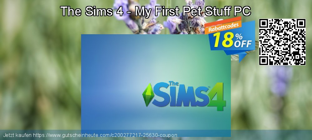 The Sims 4 - My First Pet Stuff PC geniale Ausverkauf Bildschirmfoto