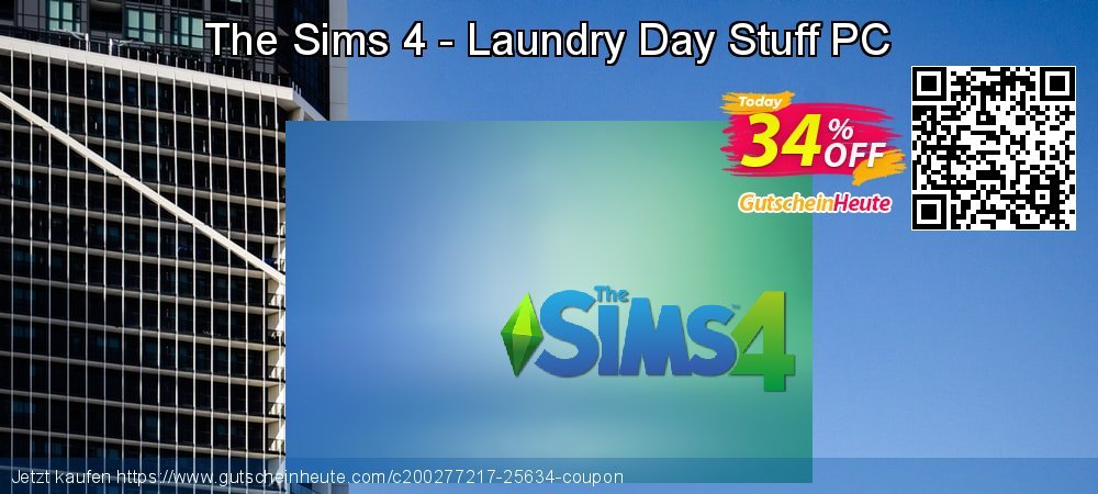 The Sims 4 - Laundry Day Stuff PC klasse Förderung Bildschirmfoto
