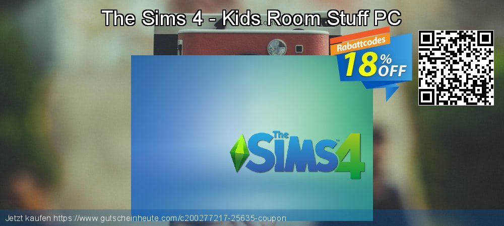 The Sims 4 - Kids Room Stuff PC exklusiv Beförderung Bildschirmfoto