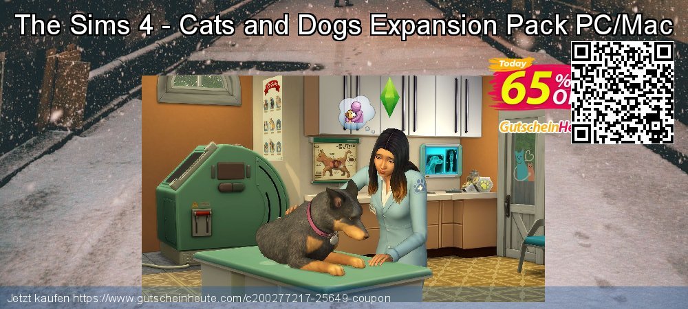 The Sims 4 - Cats and Dogs Expansion Pack PC/Mac verblüffend Preisreduzierung Bildschirmfoto