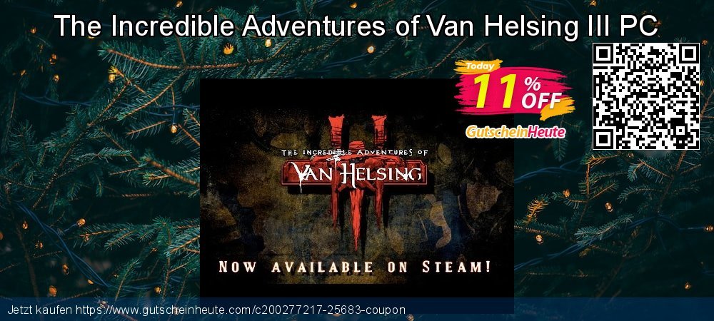 The Incredible Adventures of Van Helsing III PC formidable Preisreduzierung Bildschirmfoto