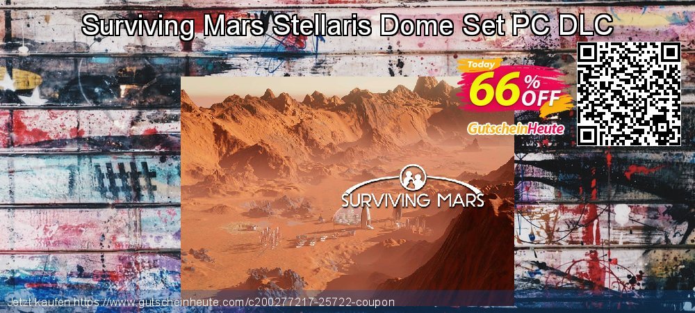 Surviving Mars Stellaris Dome Set PC DLC umwerfenden Rabatt Bildschirmfoto