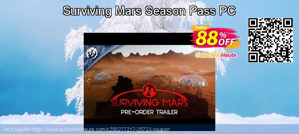 Surviving Mars Season Pass PC geniale Ermäßigungen Bildschirmfoto
