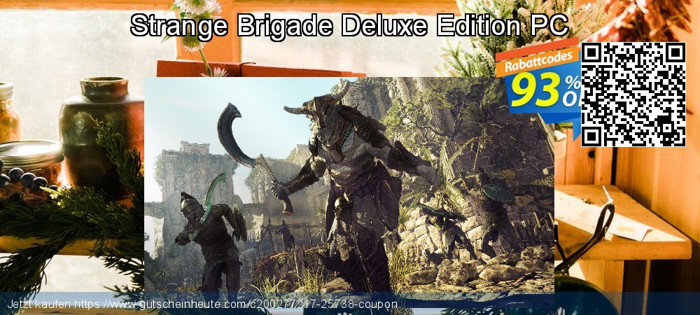 Strange Brigade Deluxe Edition PC wunderbar Sale Aktionen Bildschirmfoto