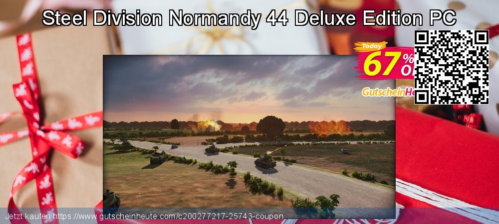 Steel Division Normandy 44 Deluxe Edition PC wundervoll Promotionsangebot Bildschirmfoto