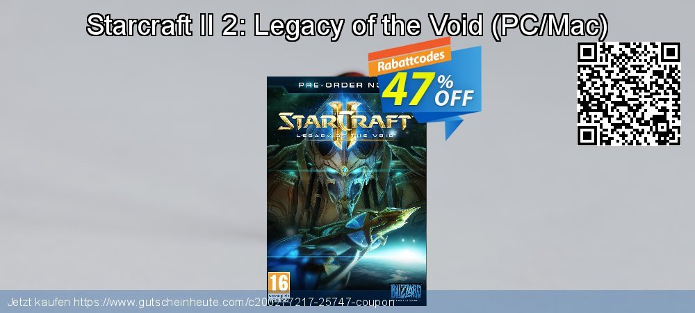Starcraft II 2: Legacy of the Void - PC/Mac  toll Disagio Bildschirmfoto