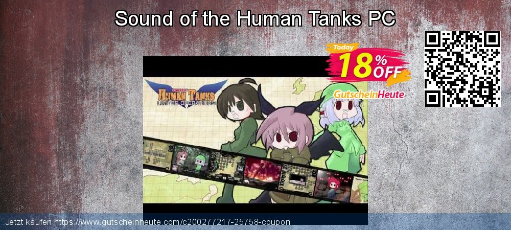 Sound of the Human Tanks PC klasse Preisnachlässe Bildschirmfoto