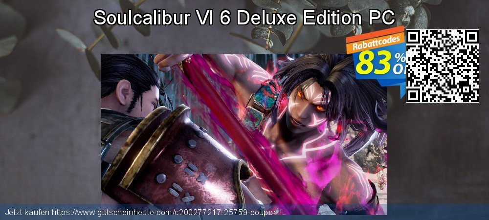 Soulcalibur VI 6 Deluxe Edition PC exklusiv Angebote Bildschirmfoto