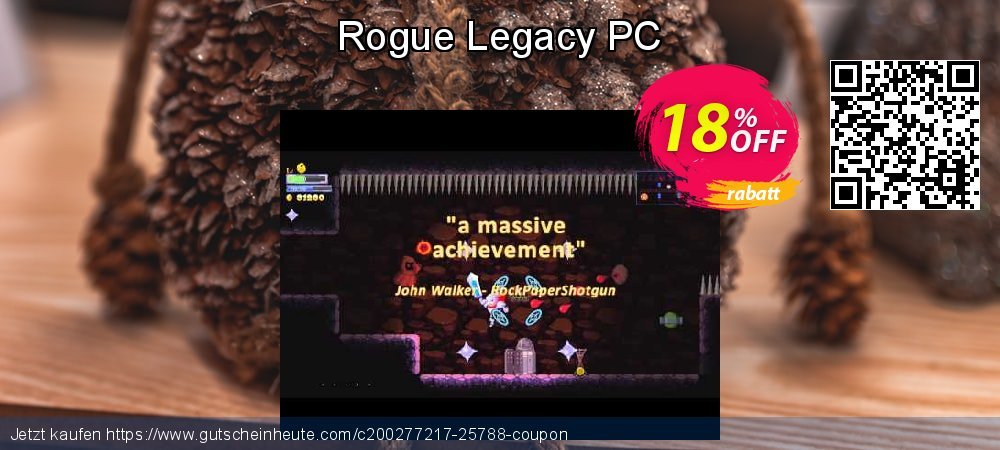 Rogue Legacy PC spitze Beförderung Bildschirmfoto