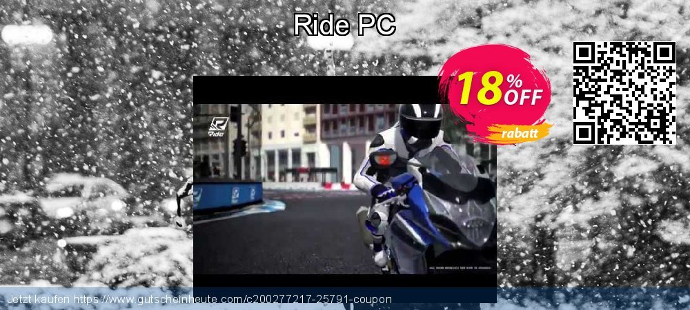 Ride PC uneingeschränkt Ermäßigungen Bildschirmfoto