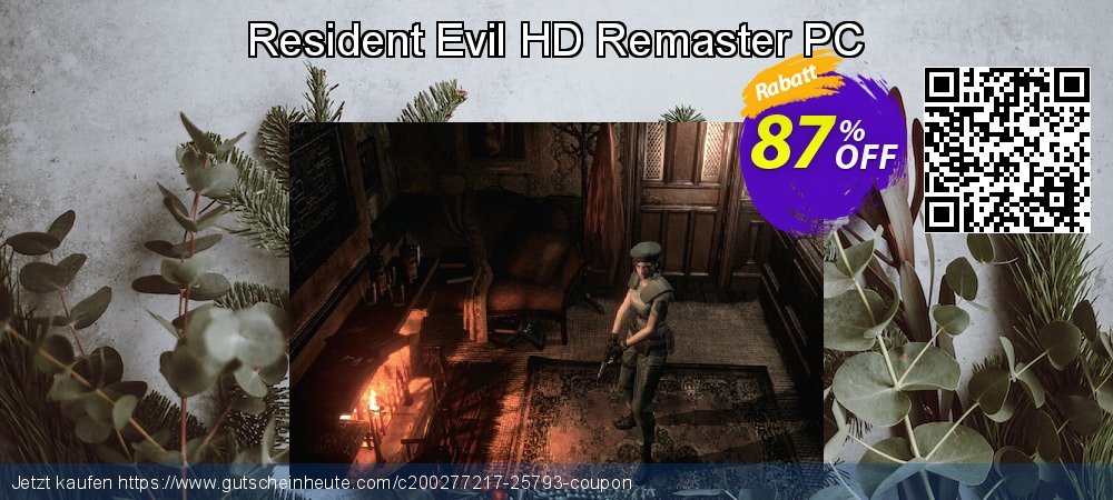 Resident Evil HD Remaster PC ausschließenden Angebote Bildschirmfoto