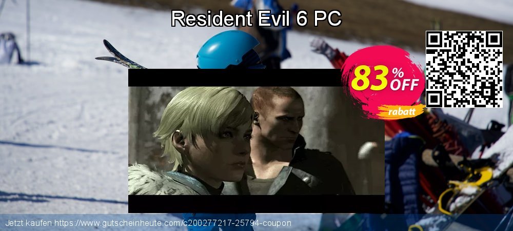 Resident Evil 6 PC besten Promotionsangebot Bildschirmfoto
