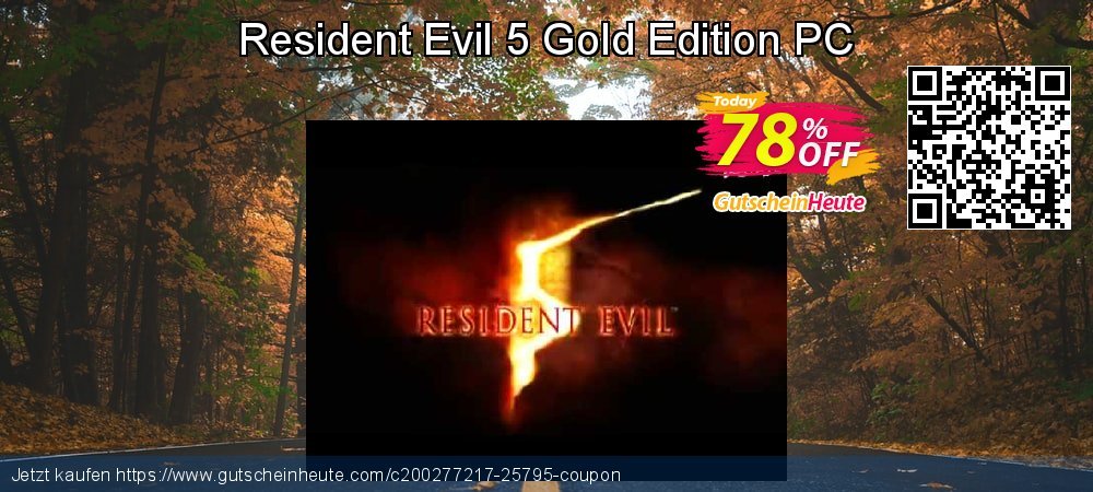 Resident Evil 5 Gold Edition PC Sonderangebote Nachlass Bildschirmfoto