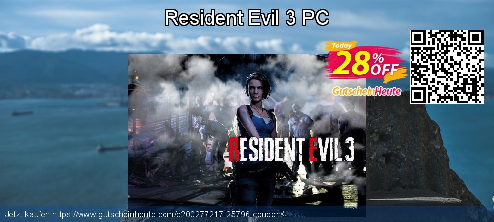 Resident Evil 3 PC erstaunlich Diskont Bildschirmfoto