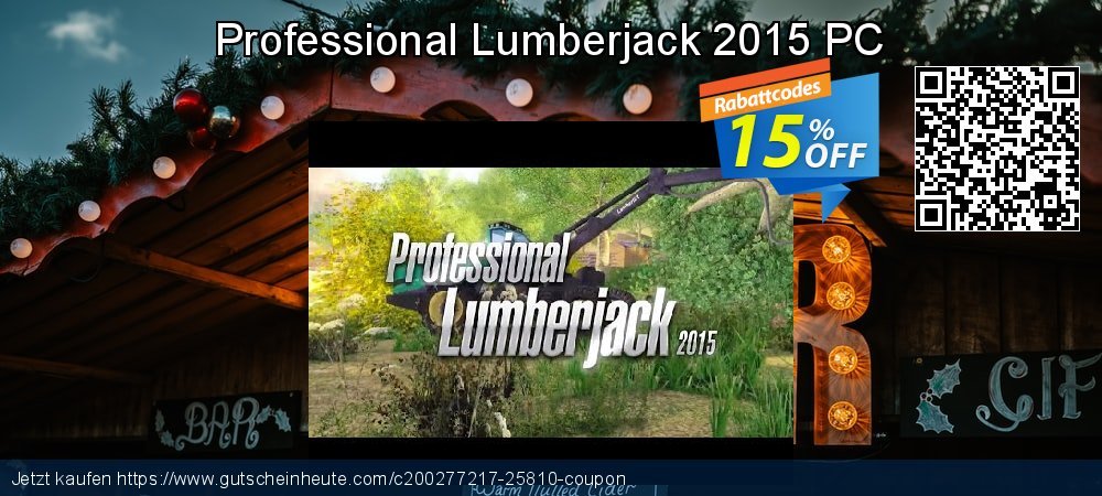 Professional Lumberjack 2015 PC Exzellent Angebote Bildschirmfoto