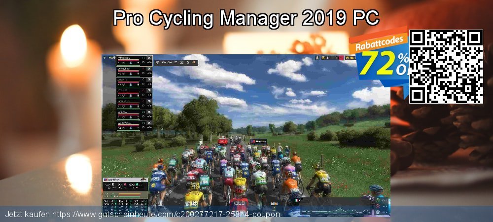 Pro Cycling Manager 2019 PC umwerfende Ermäßigung Bildschirmfoto