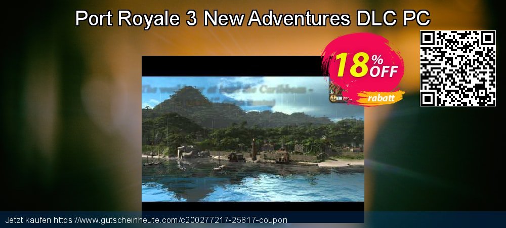 Port Royale 3 New Adventures DLC PC aufregende Ausverkauf Bildschirmfoto