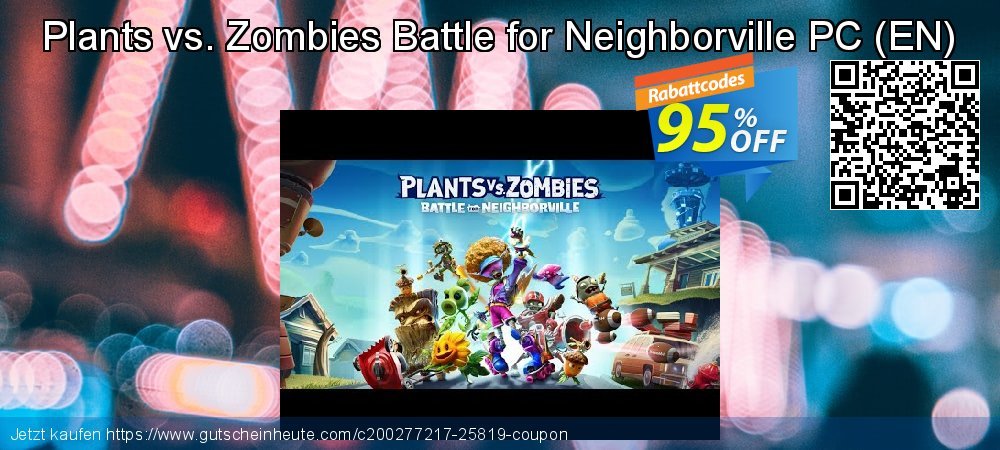 Plants vs. Zombies Battle for Neighborville PC - EN  spitze Preisreduzierung Bildschirmfoto