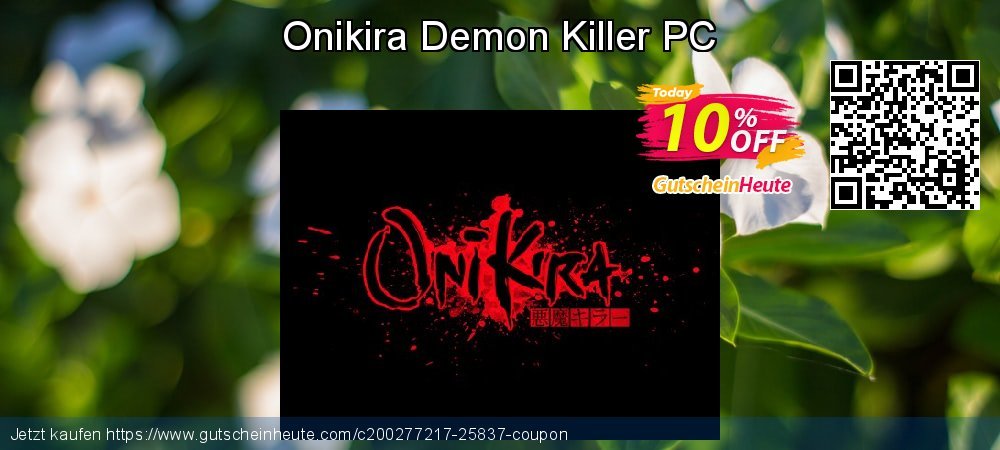 Onikira Demon Killer PC überraschend Preisnachlass Bildschirmfoto