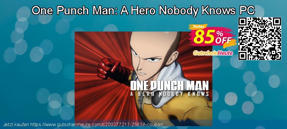 One Punch Man: A Hero Nobody Knows PC formidable Förderung Bildschirmfoto
