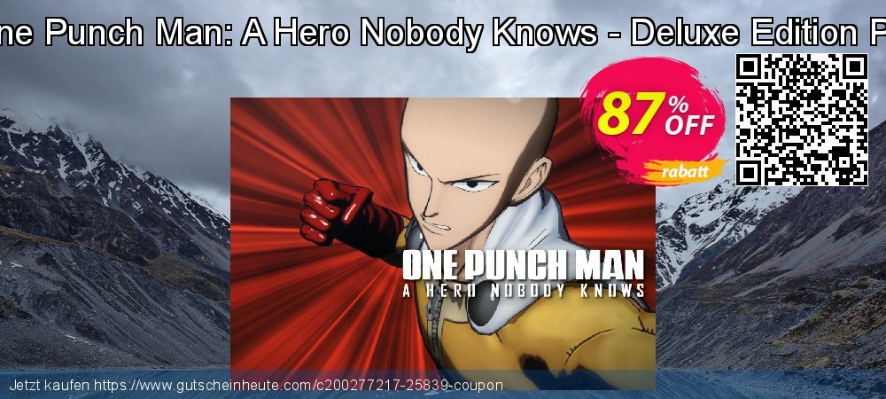 One Punch Man: A Hero Nobody Knows - Deluxe Edition PC verwunderlich Beförderung Bildschirmfoto
