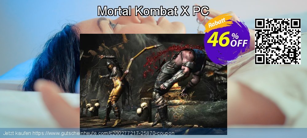 Mortal Kombat X PC verwunderlich Preisreduzierung Bildschirmfoto