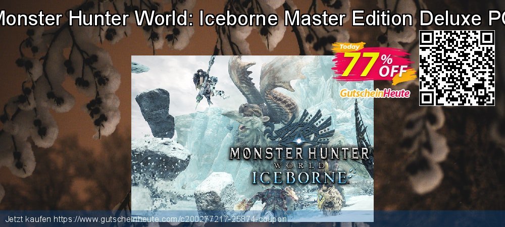 Monster Hunter World: Iceborne Master Edition Deluxe PC faszinierende Sale Aktionen Bildschirmfoto