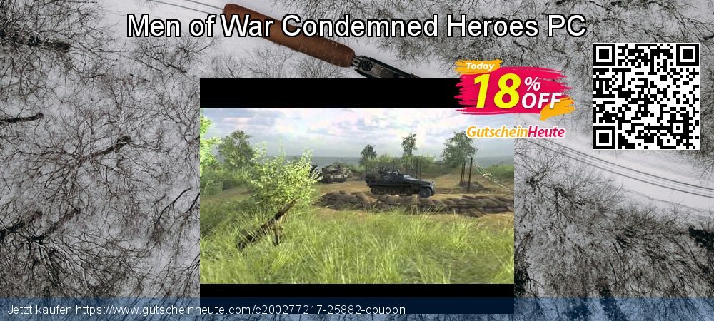Men of War Condemned Heroes PC klasse Ermäßigung Bildschirmfoto