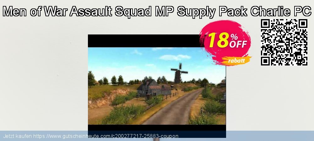 Men of War Assault Squad MP Supply Pack Charlie PC exklusiv Disagio Bildschirmfoto