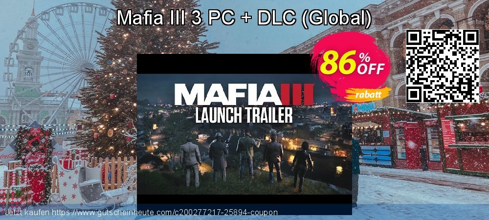 Mafia III 3 PC + DLC - Global  atemberaubend Preisnachlässe Bildschirmfoto