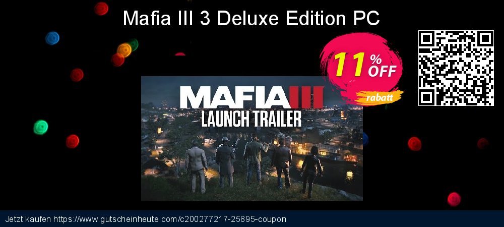 Mafia III 3 Deluxe Edition PC super Angebote Bildschirmfoto