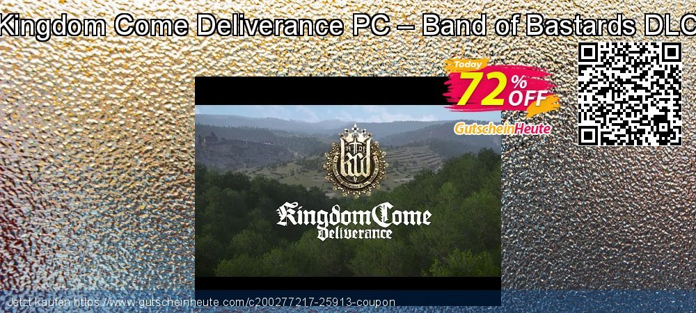 Kingdom Come Deliverance PC – Band of Bastards DLC klasse Promotionsangebot Bildschirmfoto