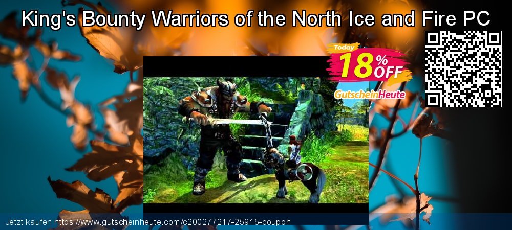 King's Bounty Warriors of the North Ice and Fire PC uneingeschränkt Diskont Bildschirmfoto