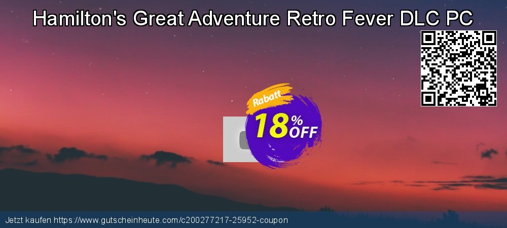 Hamilton's Great Adventure Retro Fever DLC PC unglaublich Verkaufsförderung Bildschirmfoto