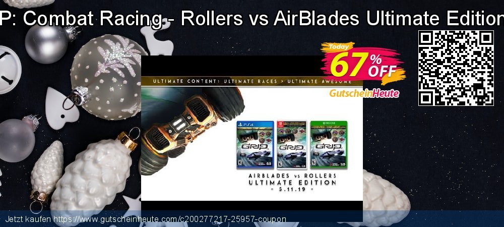 GRIP: Combat Racing - Rollers vs AirBlades Ultimate Edition PC super Förderung Bildschirmfoto