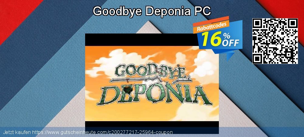 Goodbye Deponia PC toll Promotionsangebot Bildschirmfoto