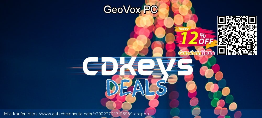 GeoVox PC umwerfende Verkaufsförderung Bildschirmfoto