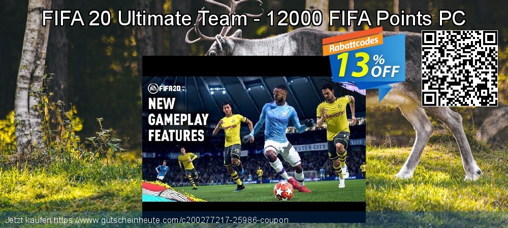 FIFA 20 Ultimate Team - 12000 FIFA Points PC wunderbar Verkaufsförderung Bildschirmfoto