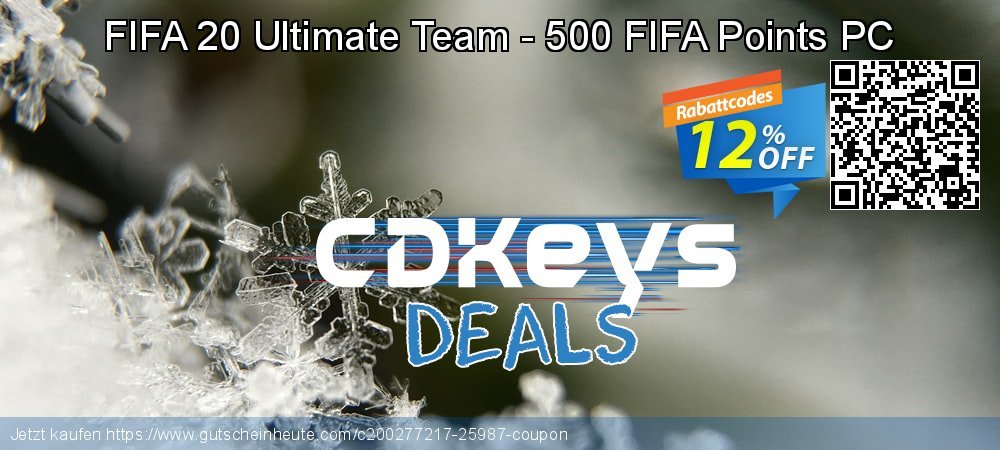 FIFA 20 Ultimate Team - 500 FIFA Points PC atemberaubend Ausverkauf Bildschirmfoto