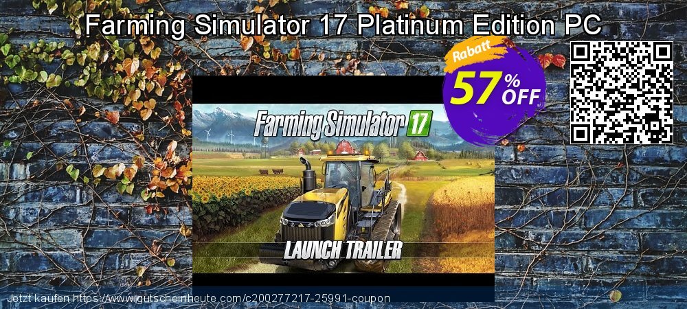Farming Simulator 17 Platinum Edition PC wundervoll Förderung Bildschirmfoto