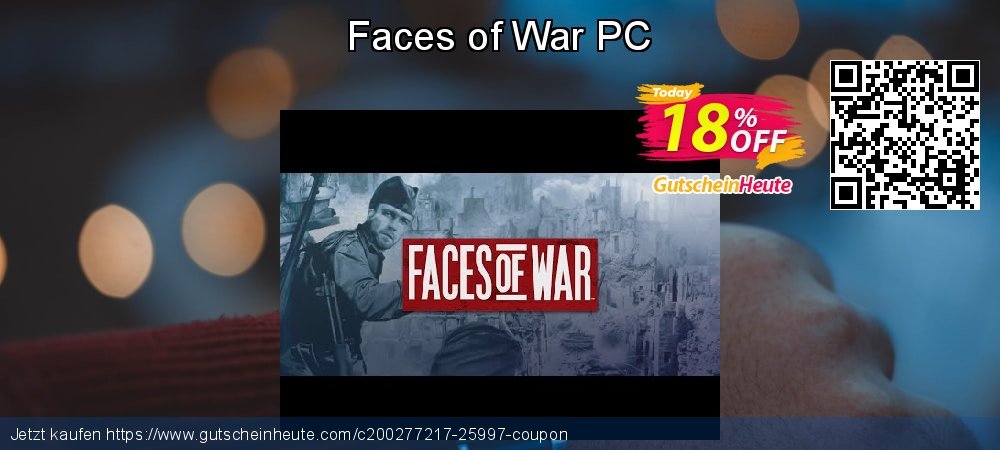 Faces of War PC beeindruckend Angebote Bildschirmfoto
