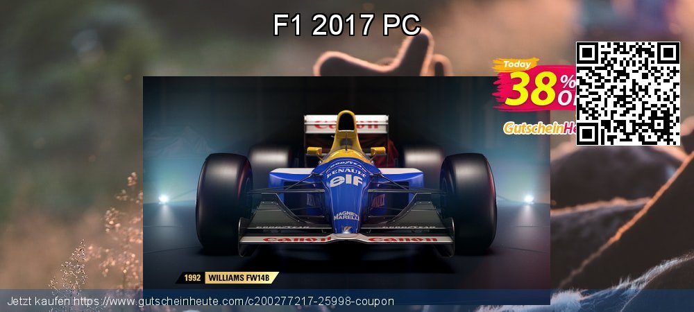 F1 2017 PC faszinierende Promotionsangebot Bildschirmfoto