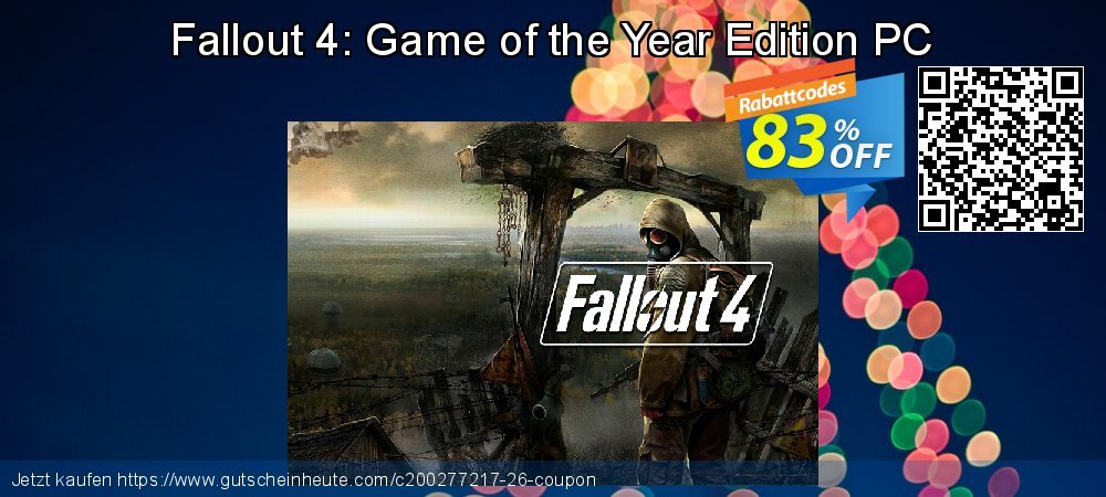 Fallout 4: Game of the Year Edition PC spitze Diskont Bildschirmfoto
