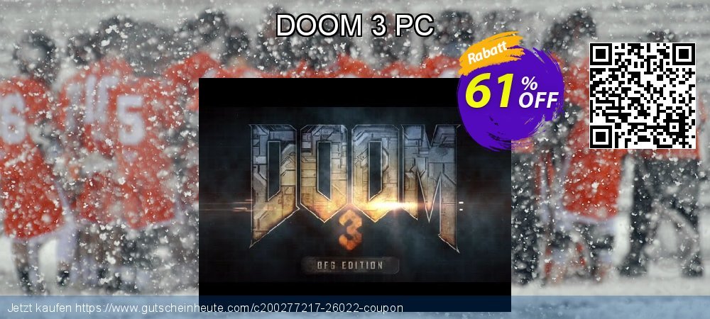 DOOM 3 PC wundervoll Außendienst-Promotions Bildschirmfoto